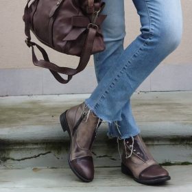 Stivaletto Martin bicolor
