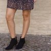 Tronchetto suede black