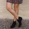 Tronchetto suede black