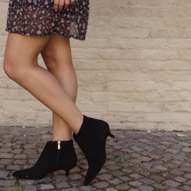 Tronchetto suede black
