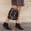 Tronchetto suede black