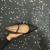 Flat glitter black degradè Prosperine