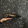 Flat glitter black degradè Prosperine