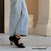 Décolleté Elba suede nero