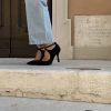 Décolleté Elba suede nero
