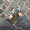 Loafer tessuto spigato