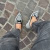 Loafer tessuto spigato