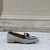Loafer tessuto spigato