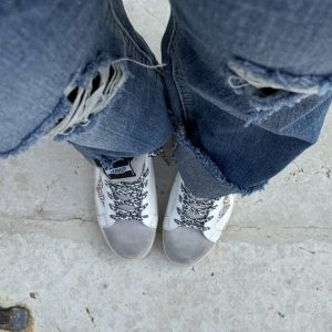 Alternative view of Sneaker SUPRIME 4B12 bianco grigio