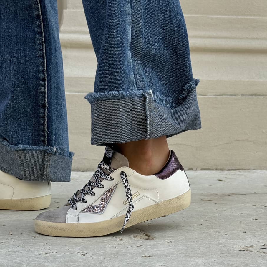 Sneaker SUPRIME 4B12 bianco grigio Sneaker SUPRIME 4B12 bianco grigio - immagine 6
