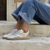 Sneaker PLAY 4B12 glitter oro