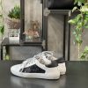 Sneaker glitter acciaio Ovye