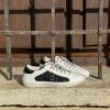 Sneaker glitter acciaio Ovye