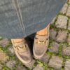 Mocassino taupe chunky