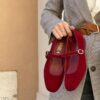 Flat Erika velvet (vari colori) Flat Erika velvet (vari colori)