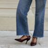 Décolleté Claudia burgundy