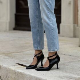 Décolleté Elba naplak nero