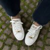 Sneaker platform white leo