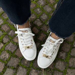 Alternative view of Sneaker platform white leo
