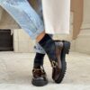 Mocassino chunky sfumato brown
