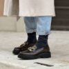 Mocassino chunky sfumato brown