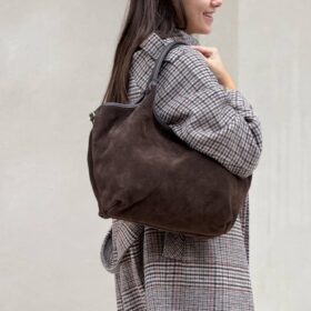 Shopper Sole testa di moro