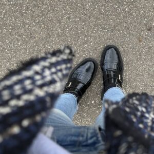 Monk strap Erika black