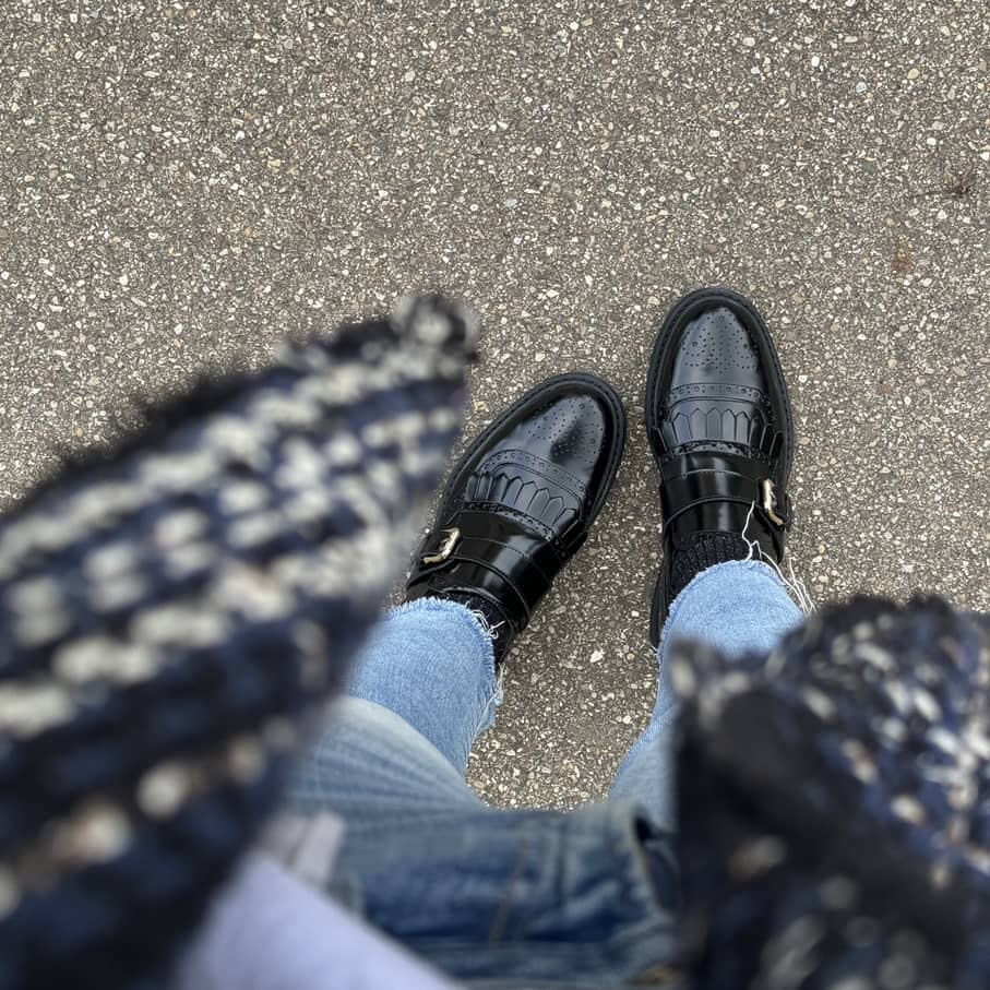 Monk strap Erika black Monk strap Erika black