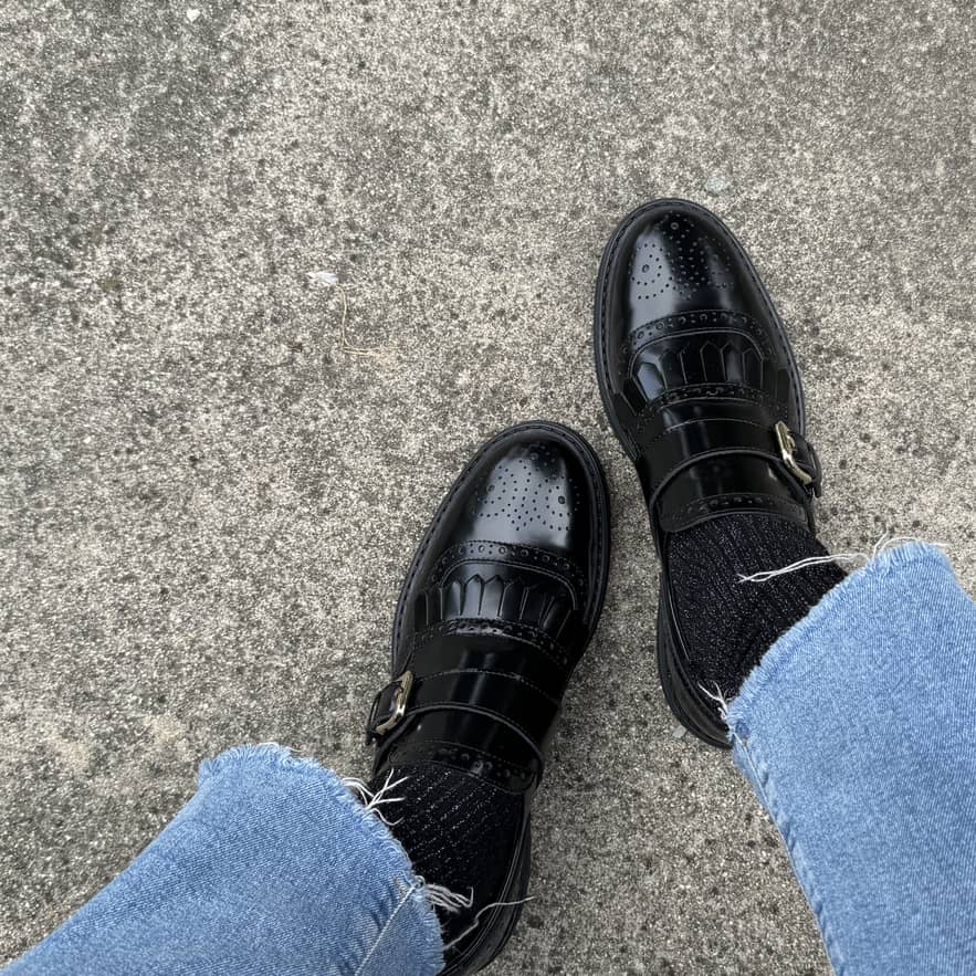 Monk strap Erika black Monk strap Erika black - immagine 5