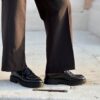 Mocassino black brilli