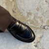 Mocassino black brilli
