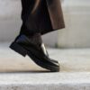 Mocassino black brilli