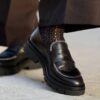 Mocassino black brilli
