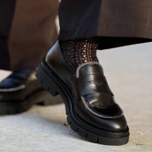 Alternative view of Mocassino black brilli