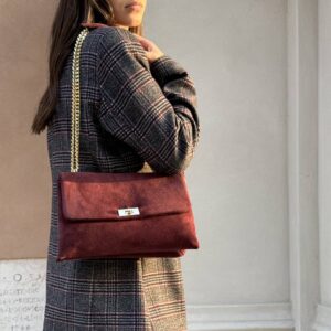 Alternative view of Borsa Carlina suede (vari colori)