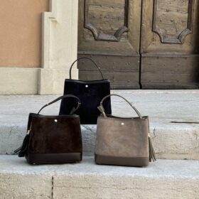 Secchiello suede (vari colori)