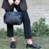 Monk strap nera vintage