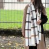 Sciarpa white combi