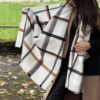 Sciarpa white combi