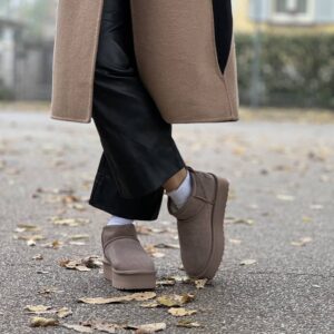 Alternative view of Stivaletto ultra Mini California platform taupe