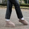 Stivaletto ultra Mini California platform taupe
