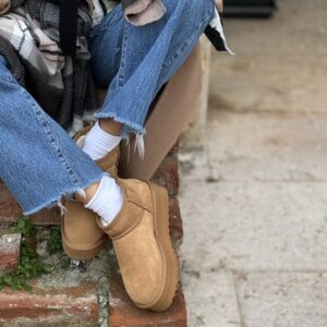 Alternative view of Stivaletto ultra Mini California platform tan