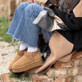 Stivaletto ultra Mini California platform tan