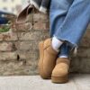 Stivaletto ultra Mini California platform tan