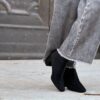 Tronchetto Renge suede nero