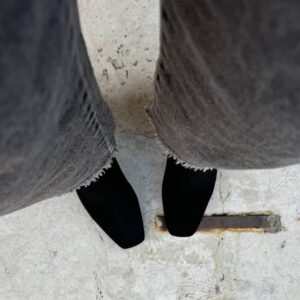 Alternative view of Tronchetto Renge suede nero
