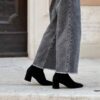 Tronchetto Renge suede nero