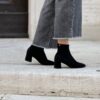 Tronchetto Renge suede nero