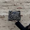 Bauletto cavallino black and white