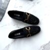 Mocassino Vela strass neri Bibi Lou